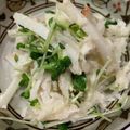 ☆☆ちょこちゃん☆☆'s cooksnap of when they made 大根とかまぼこのサラダ.