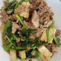 ホロライブ箱推し's cooksnap of when they made 豚バラと厚揚げの味噌炒め.