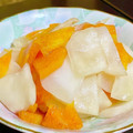 my_pace's cooksnap of when they made 柿と大根の紅白なます.