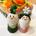 クックCEZTSI☆'s cooksnap of when they made お雛様♡お内裏様の可愛いおかず☆キャラ弁.