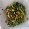 よよね's cooksnap of when they made めんつゆだけ♡♥納豆とニラの卵とじ.