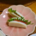 taruママ's cooksnap of when they made 定番おつまみ【板わさ（梅大葉）】蒲鉾.