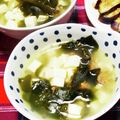 ともこキッチン's cooksnap of when they made 大根 豆腐 ワカメ 具だくさん牛肉スープ.