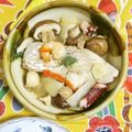 mmameco's cooksnap of when they made 白身魚と野菜の白ワイン蒸し.