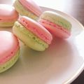 Ponta25's cooksnap of when they made 苺とクリームチーズのマカロン☆.