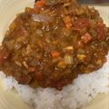 クックDTCCJE☆'s cooksnap of when they made トマトキーマカレー.