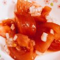 ねこのともだち's cooksnap of when they made 新玉ねぎドレッシングのトマトサラダ.