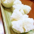 はなさんの母's cooksnap of when they made フライパンde簡単☆米粉蒸しパン.
