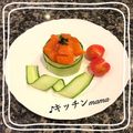 ♪キッチンmama's cooksnap of when they made ♪サーモンとアボカドのフレンチ風前菜♪.