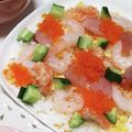 ～TAmamaNO～'s cooksnap of when they made バラちらし.