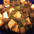 meow-meow's cooksnap of when they made 厚揚げと蒟蒻・茄子・ピーマンの味噌煮.