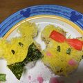 harumimie☆'s cooksnap of when they made ★ミニーちゃん寿司★.