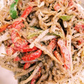 NEKOほっぺ's cooksnap of when they made ☆しらたきの金平マヨ和え☆.