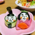 モモラッテ's cooksnap of when they made ひな祭りお雛様ちらし.