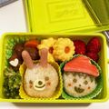 クック甘党。's cooksnap of when they made うさぎのイースターおにぎり.