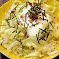 ばたみそーぱん☆'s cooksnap of when they made 千切りキャベツ大量消費♪カレー巣ごもり卵.