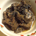 **しょこ**'s cooksnap of when they made 厚揚げとしいたけ（椎茸）の♡黒ゴマ♡煮物.
