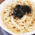 ゆるмαмα's cooksnap of when they made 簡単パスタ 納豆と永谷園松茸の味お吸い物.