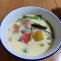 GoGoGOHAN☆'s cooksnap of when they made フライパン&白だしで簡単！絶品♡茶碗蒸し.
