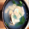 maezuchu's cooksnap of when they made 定番　はまぐりのお吸い物（潮汁仕立て）.