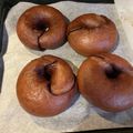 あみことまろ's cooksnap of when they made つるつるぴかぴか＊ココアベーグル.