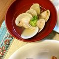 bonnet's cooksnap of when they made 定番　はまぐりのお吸い物（潮汁仕立て）.