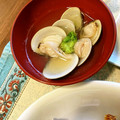 bonnet's cooksnap of when they made 定番　はまぐりのお吸い物（潮汁仕立て）.