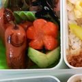 ペンギン猫's cooksnap of when they made お弁当に♪人参ときゅうりの花❀.