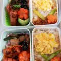 ペンギン猫's cooksnap of when they made キャラ弁☆デコ弁　簡単！春のお花畑弁当.
