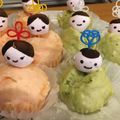 Mieまま's cooksnap of when they made ひなまつり蒸しケーキ.