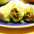 ＊実月＊'s cooksnap of when they made 白菜の生春巻き風.
