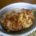 ミッチェルズ's cooksnap of when they made 丸ごとナスのミートソースグラタン.