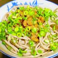 my_pace's cooksnap of when they made 暑い夏に★ピリ辛冷やし納豆そば.