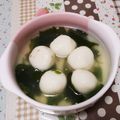 ﾋﾟﾝｸ☆ﾏｶﾛﾝ's cooksnap of when they made じゅわっもち～☆白玉肉団子スープ.