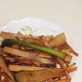 なめこおろし's cooksnap of when they made 春の香り♪山うどのきんぴら.