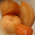 かめのたろう's cooksnap of when they made <豚角煮の汁で>じゃがいもの煮物.