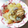 みきんたちゃん's cooksnap of when they made ほっこり鳥と大根、人参の煮物.