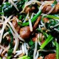 Vista27's cooksnap of when they made レバニラ炒め ならぬ ヒレニラ炒め.