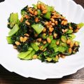 たらば:VaдаY☆'s cooksnap of when they made 簡単「こまつなっとう」小松菜納豆.