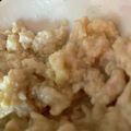 no1642's cooksnap of when they made 離乳食後期 鶏むねひき肉豆腐の肉団子☆.