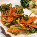 keiko226☆'s cooksnap of when they made サクっと美味しい♪いか人参かき揚げ.