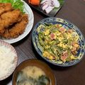 2児ママみきてぃ's cooksnap of when they made ゴーヤのバター炒め.