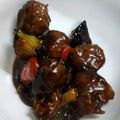 LANAROY's cooksnap of when they made 肉団子の黒酢あんかけ.