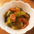 クックXRK5VE☆'s cooksnap of when they made 簡単＊青梗菜とウィンナーのケチャマヨ炒め.