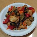 ラリー＆サラ's cooksnap of when they made 鶏もも肉となすの味噌炒め【作りおき】.