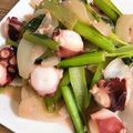 ぱにママ's cooksnap of when they made タコと小松菜♪ガーリック炒め.