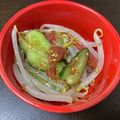 ぴろたす's cooksnap of when they made ポリ袋で♡おかか梅味たたききゅうり.