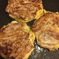 ちいちい116's cooksnap of when they made 納豆のお好み焼き.
