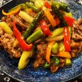 ホットマロンラテ's cooksnap of when they made 牛肉とセロリのオイスターソース炒め.