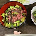 ポラリス管理栄養士's cooksnap of when they made 簡単ランチ☆アボカドとマグロのたたき丼.